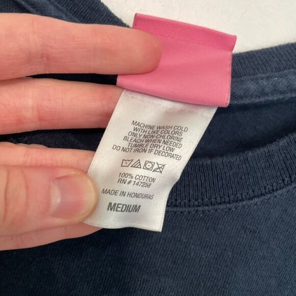 SIMPLY SOUTHERN Life is Beautiful Enjoy the Ride Short Sleeve Tee Navy Blue M - Picture 9 of 16